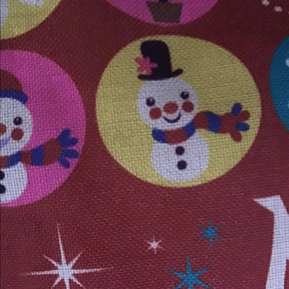NEW IN PACKAGE Merry Christmas Pillow Cover Retro Look Burlap 18x18 - Picture 2 of 3